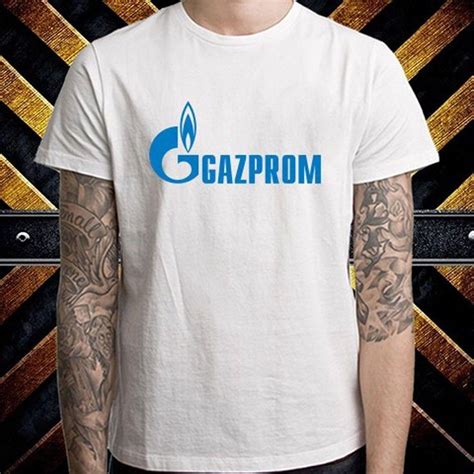 gazprom endemol logo t shirt